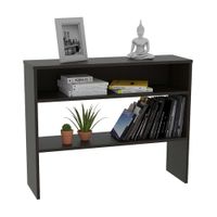 Estante Melamina Beijing Tuhome Negro de 100cm