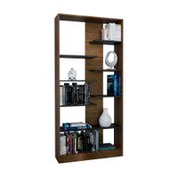 Biblioteca Melamina Classic Color Caramelo Tuhome