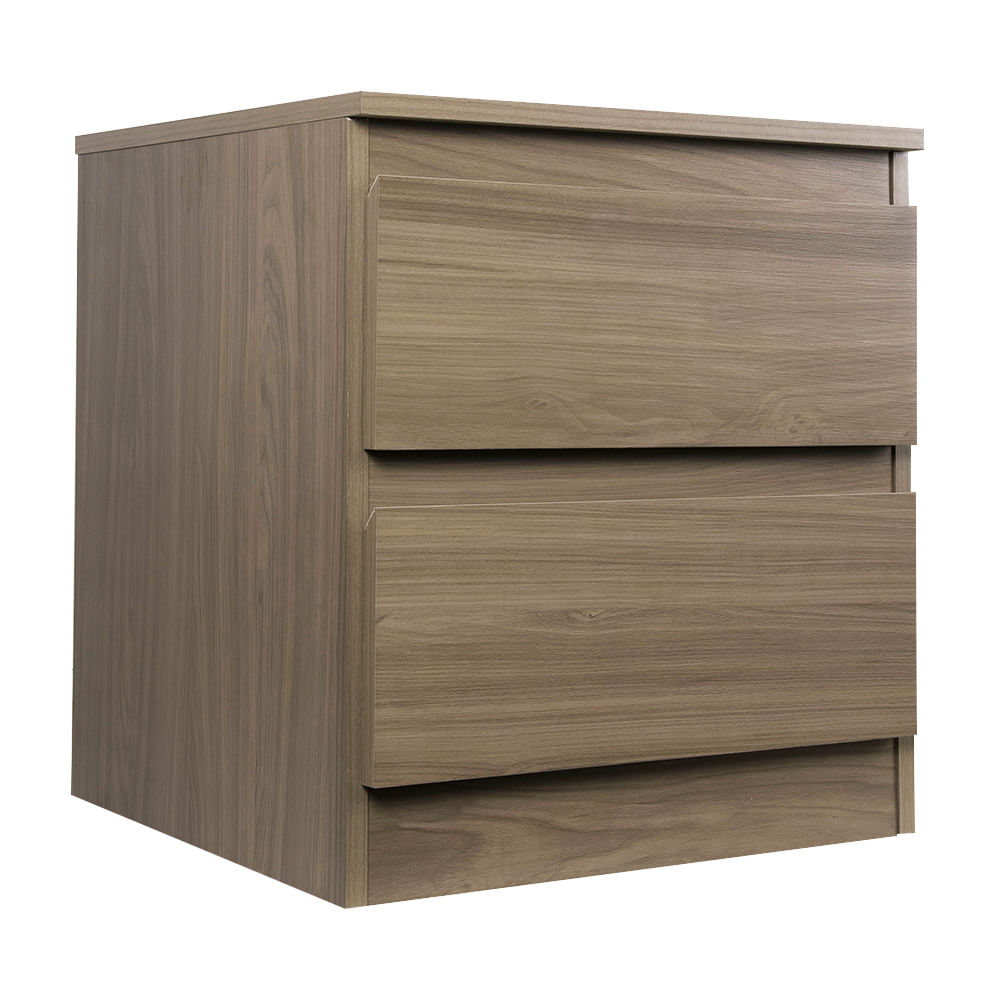 Velador Roma Nature Orange 2 Cajones sin Tirador de Orange