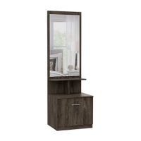Velador Multifuncional Z54 Tuhome Melamine Mate 54cm Coñac