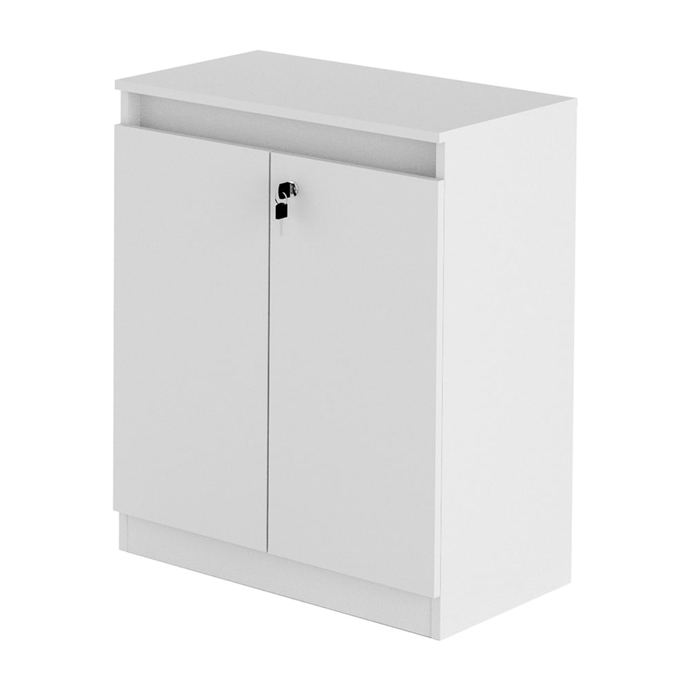 Archivador de Oficina Melamina Blanco Bari