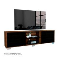 Mesa para tv 80"" Classic color Marrón Tuhome