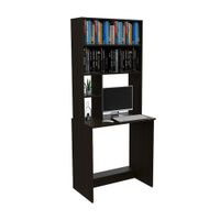 Escritorio Tuhome Office 15 Melamina Negro y Madera