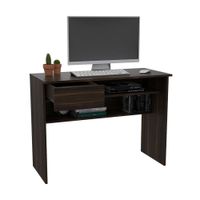 Escritorio de Melamina Tuhome Modelo Office 5 en Color Habano