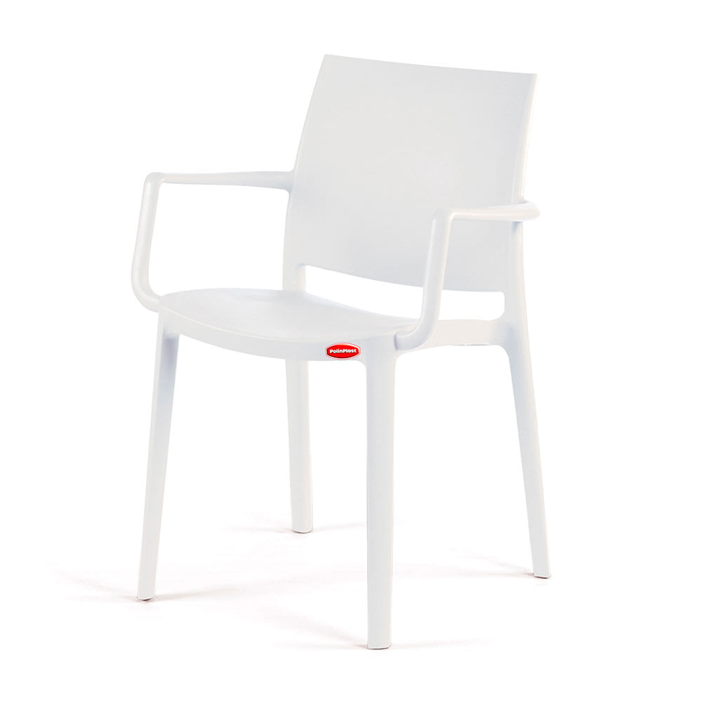 Sillón Capellini blanco Polinplast