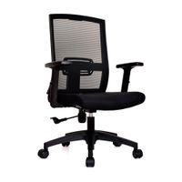 Silla de Oficina Ergonómica Monk Negro Bonno