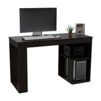 Escritorio Melamina Astana Tuhome Negro de 120cm