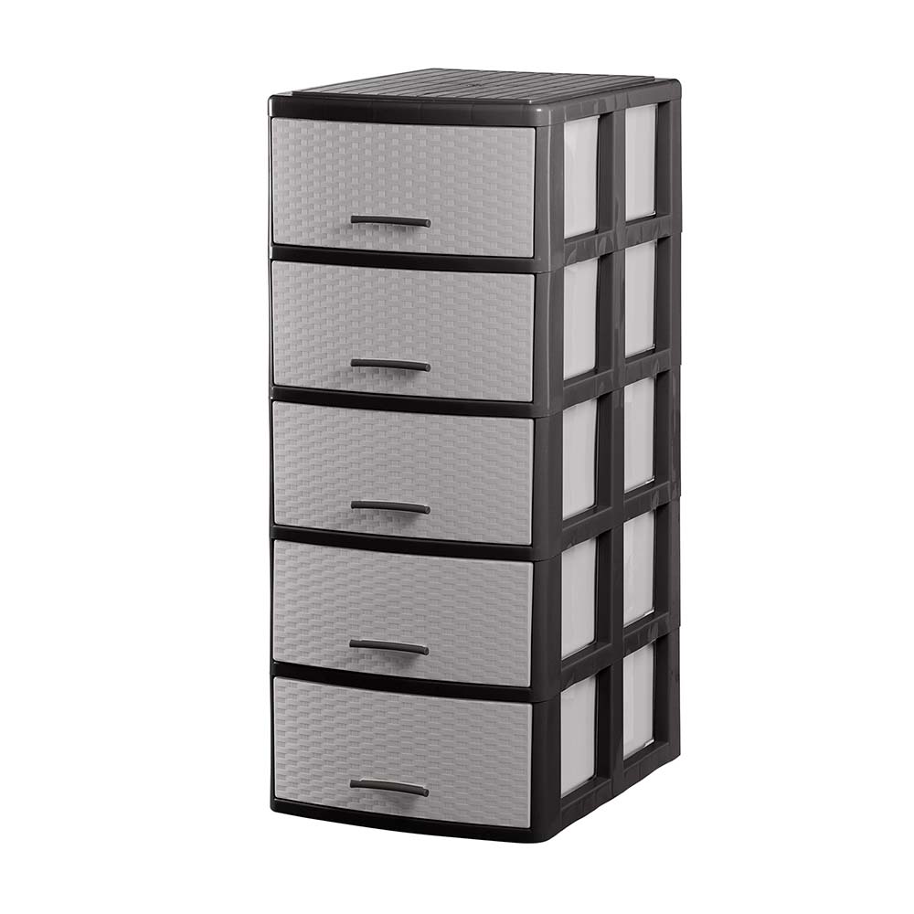 Cómoda Organizadora Polinplast Modelo #5 Marrón Beige