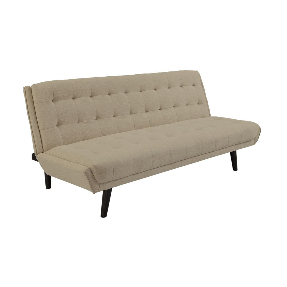 Sofá Futón Tela Gris Arizona Orange