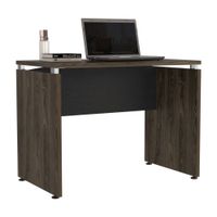 Mesa escritorio Home Office Negro Coñac Tuhome