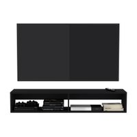 Rack flotante de TV 70"" R-150 Negro Tuhome