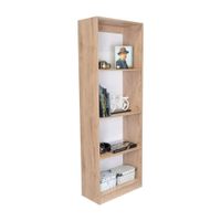 Estante Melamina Macadamia Tuhome HOME