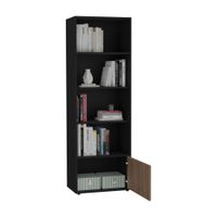 Biblioteca Estante Funes Eco Wengue por Tuhome
