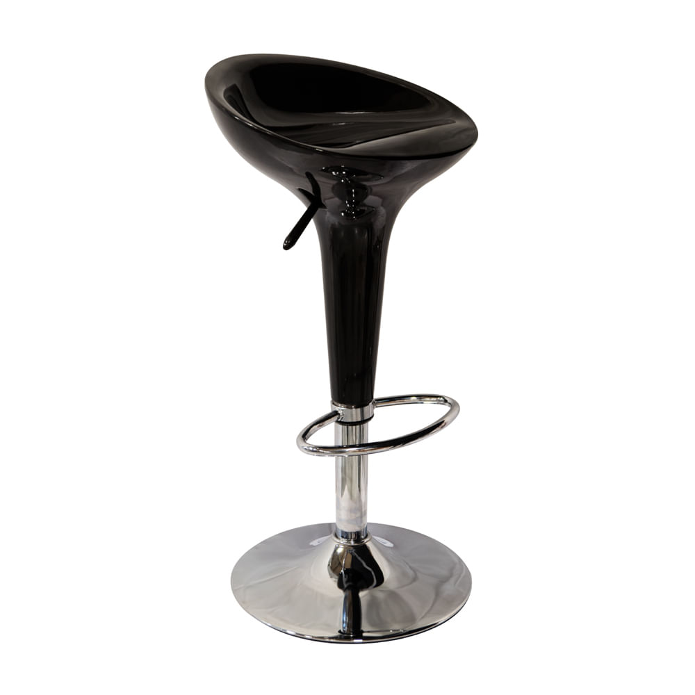 Banco de bar Milán Negra Orange