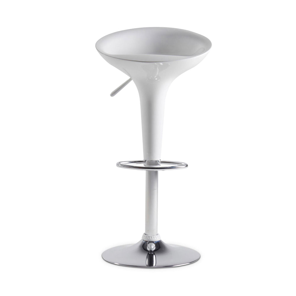 Banco de bar Milán Blanca Orange