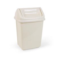 Tacho para Basura Duraplast Clásico Almendra 10.6 Lt