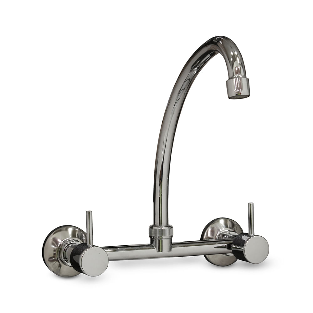 Mezcladora de lavadero a la pared Mares Bali con pico L Vainsa