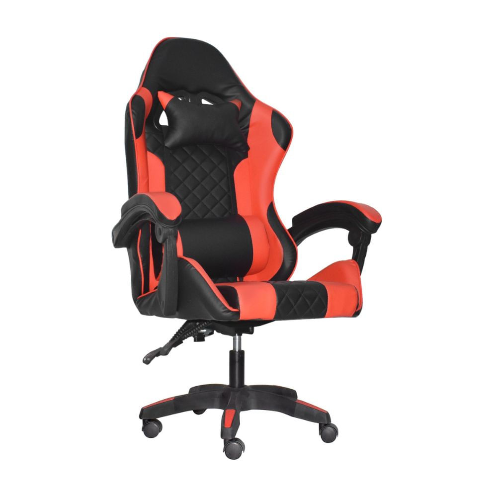 Silla Gamer Byd Negro/Rojo Reclinación 180° Bonno