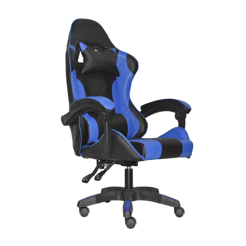 Silla Gamer Byd Negro/Azul Reclinación 180° Bonno