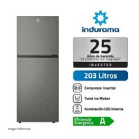 REFRIGERADORA INDURAMA - RI-359I TOP FREEZER 203L CROMA