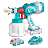 Pistola para Pintar de 800ml 20v + Bateria + Cargador Total TSGLI2004-TFBLI20011-TFCLI2001