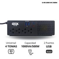 ESTABILIZADOR GTX 1000 VA 500W G-09