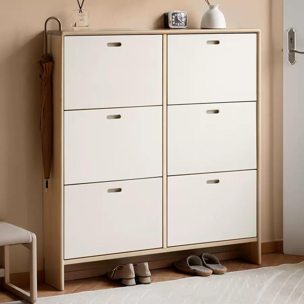 Zapatera Moderna Vintage Kathy Color Mallorca/Blanco TU MESITA