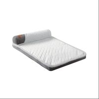 Cama Colchón Para Perros Funda Extraíble Gris - Talla XL