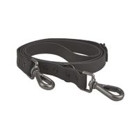 Correa Para Perros PVC Impermeable Negro - Talla S