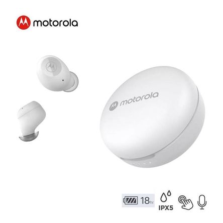 Audífonos in ear Motorola Bluetooth Ipx5 Moto Buds 250 18hrs Blanco Audífonos in ear Motorola Bluetooth Ipx5 Moto Buds 250 18hrs Blanco
