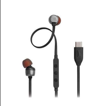 Audifonos JBL Tune 310c Pure Bass Conectividad Usb-C CMicro Negro
