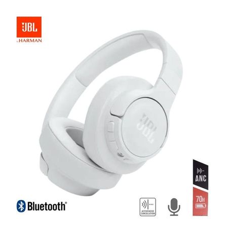 Audifonos Jbl Tune 770NC Bluetooth On-ear Canc de Ruido 70hrs Blanco Audifonos Jbl Tune 770NC Bluetooth On-ear Canc de Ruido 70hrs Blanco