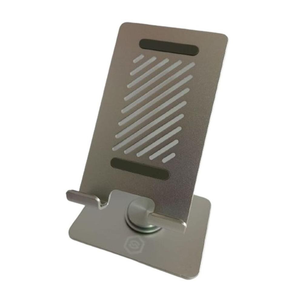 Soporte para Celular Corporativos S&T For Business aluminio giro 360° JHZ6 Silver -Tablet Soporte para Celular Corporativos S&T For Business aluminio giro 360° JHZ6 Silver -Tablet