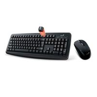 Kit Teclado Y Mouse Genius Multimedia Wireless Smart Km-8100 Negro