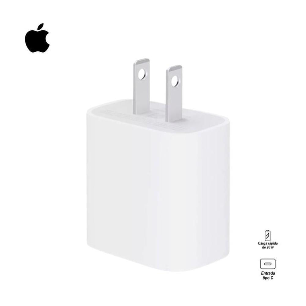 Cargador De Pared Usb-C 20W Para Iphone Y Ipad A2305 Blanco Cargador De Pared Usb-C 20W Para Iphone Y Ipad A2305 Blanco