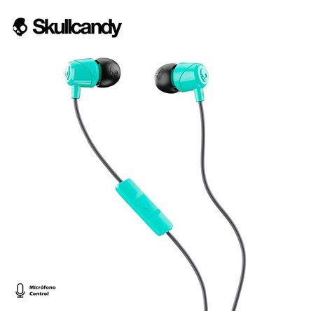 Audífonos SKULLCANDY JIB S2DUY cmicro TURQUESA