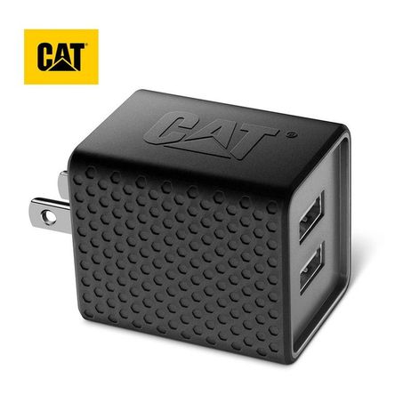 Cargador de Pared Cat Resistente Dual Usb 3.4a 2 Puertos