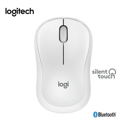 Mouse Inalámbrico Logitech M240 Blueth Silent Touch ambidextro Blanco Mouse Inalámbrico Logitech M240 Blueth Silent Touch ambidextro Blanco