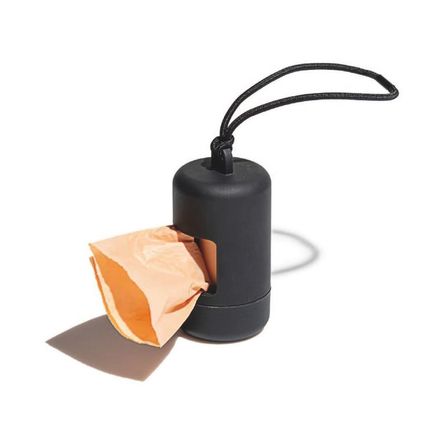 Dispensador Para Poop Bags De Perro Negro - Talla M