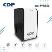 EstabilizadorDe Voltaje CDP R2C-AVR1008I 1000va-500w 8Tomas De Salida