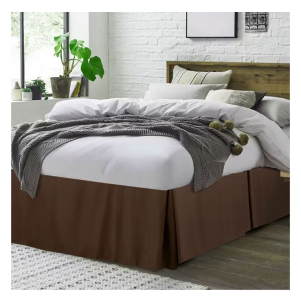 Faldón classic queen marrón Lima Tienda