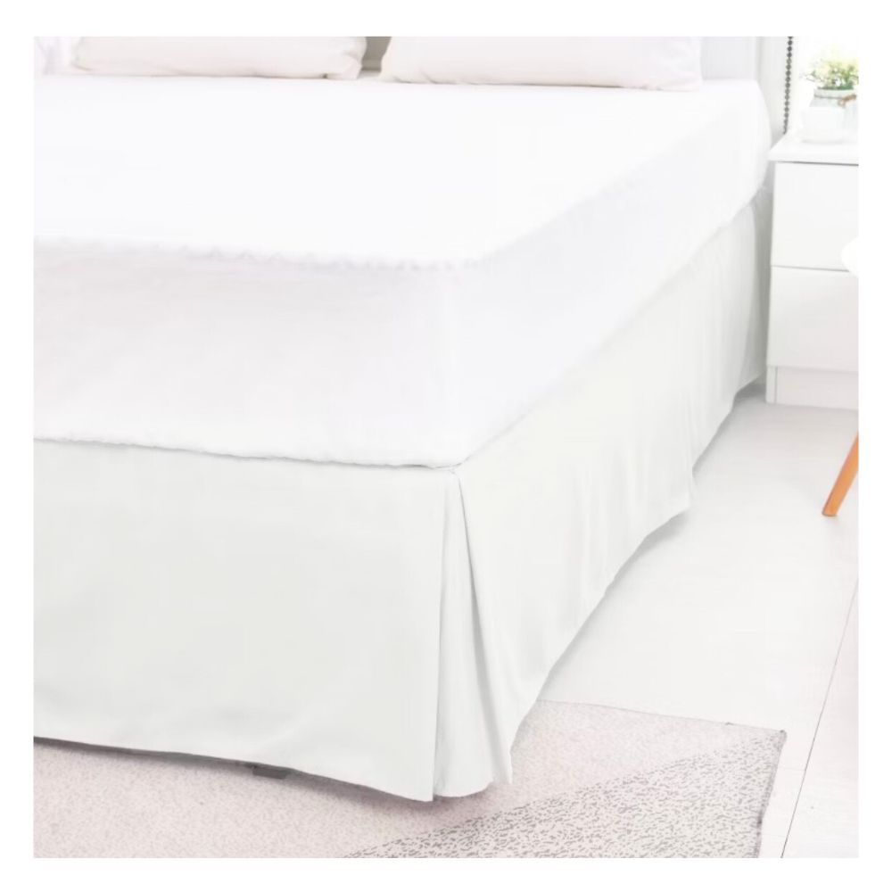 Faldón classic queen blanco Lima Tienda