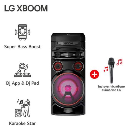 TORRE DE SONIDO XBOOM  LG - RNC7 KARAOKE