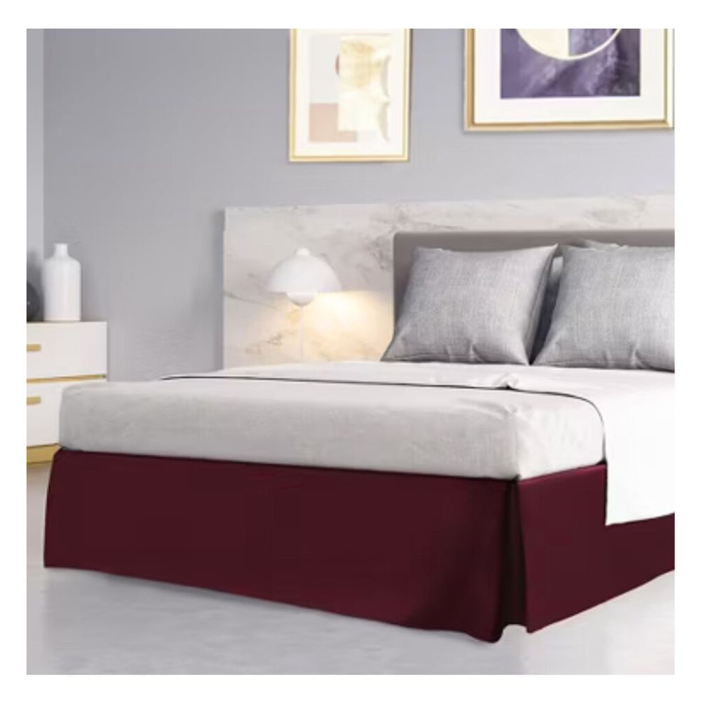 Faldón classic 2 plz guinda Lima Tienda