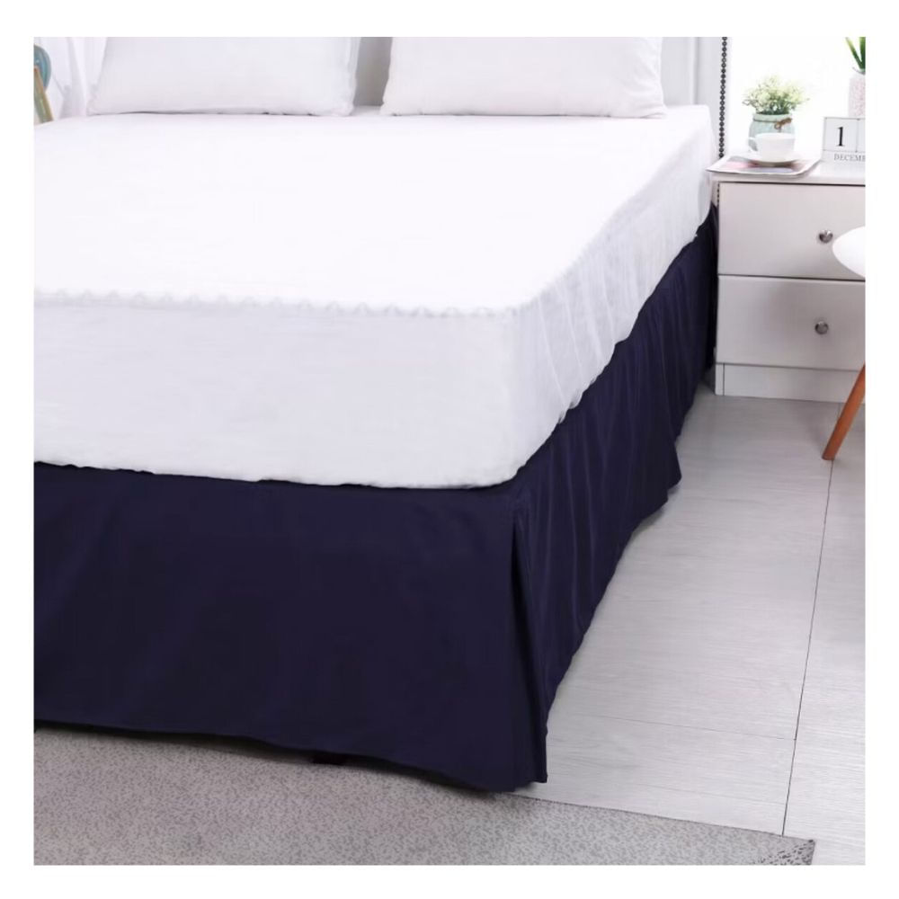 Faldón classic king azul oscuro Lima Tienda