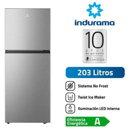Refrigeradora Indurama Top Mount 203L RI-359.