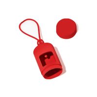 Dispensador Para Poop Bags De Perro Rojo - Talla M