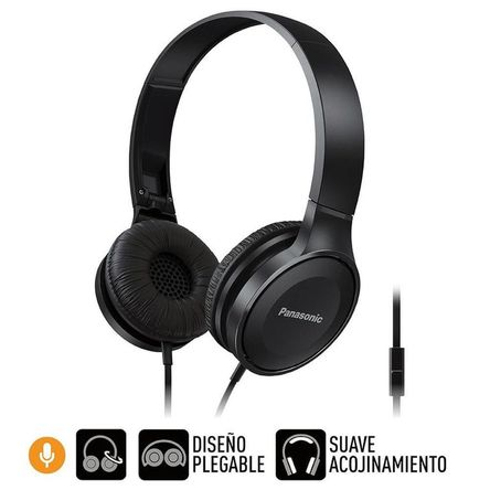 Audífono Panasonic Street con Micrófono RP-HF100ME-K