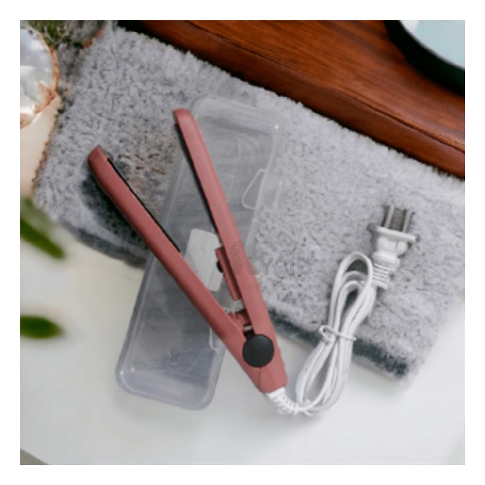 Alisador Pequeno Compacto en Guinda Y+Envoltorio de Regalo