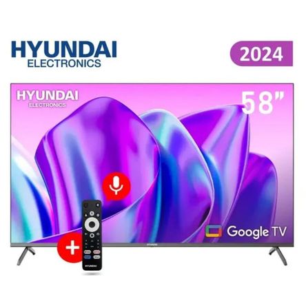 Televisor Hyundai 58” LED 4K UHD Google TV HYLED5809G4KM